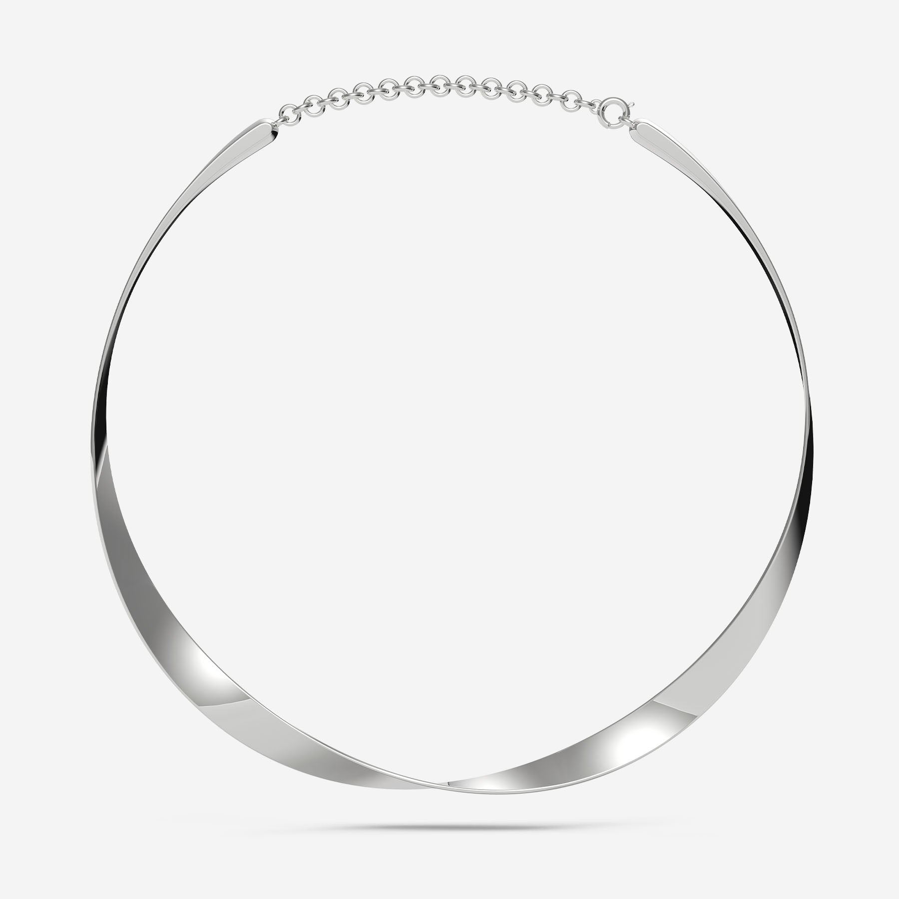 Pianegonda Rigid choker - SCRIPTA - 925‰ Sterling silver