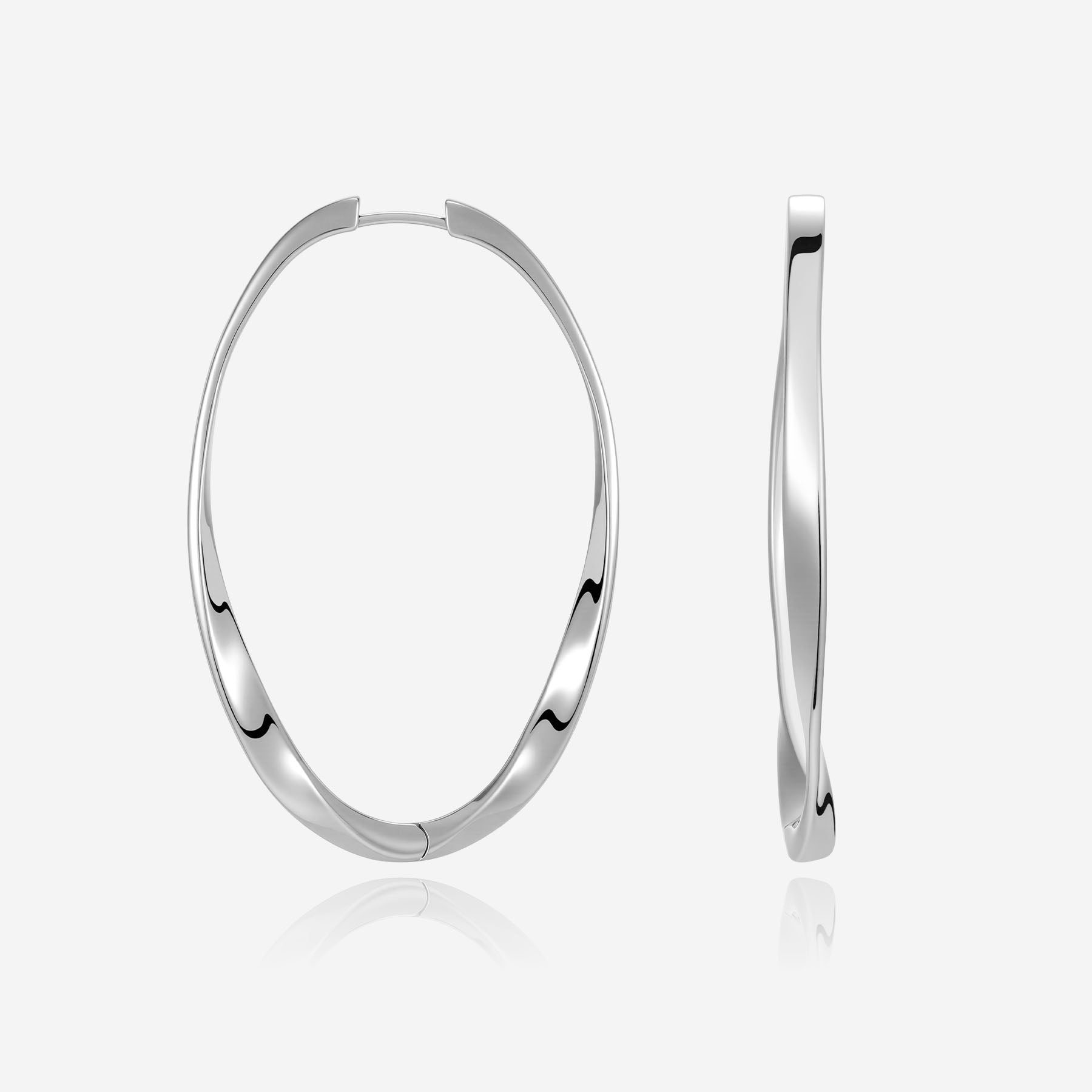 Pianegonda Oval hoop earrings - View 2