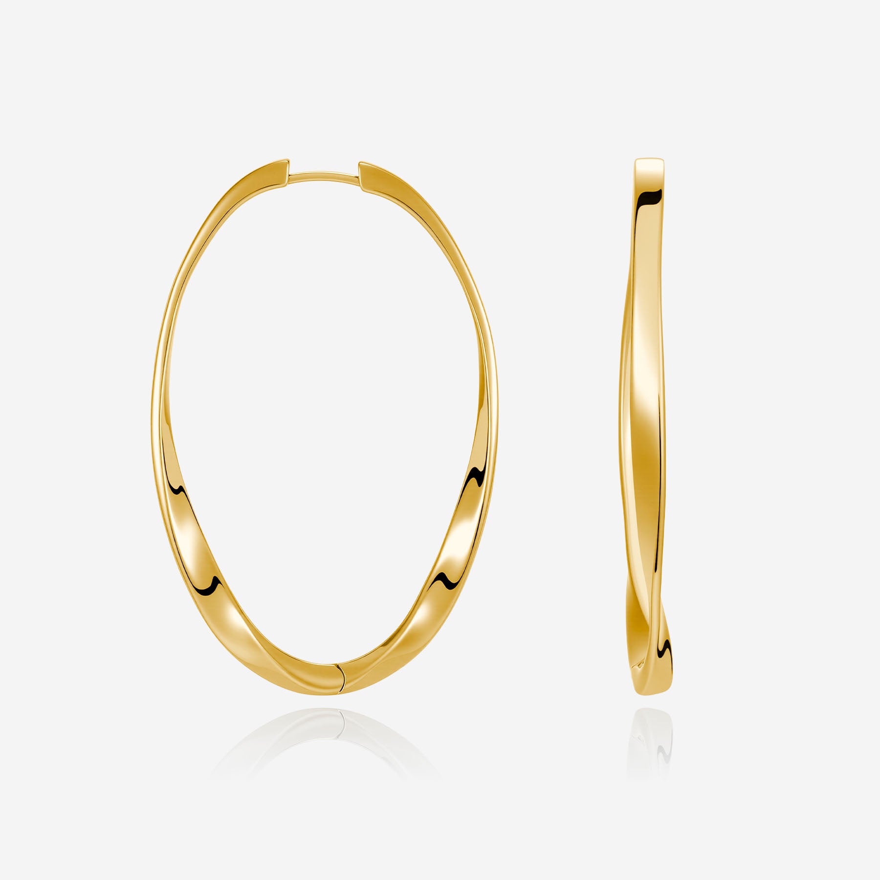 Pianegonda Oval hoop earrings - View 2