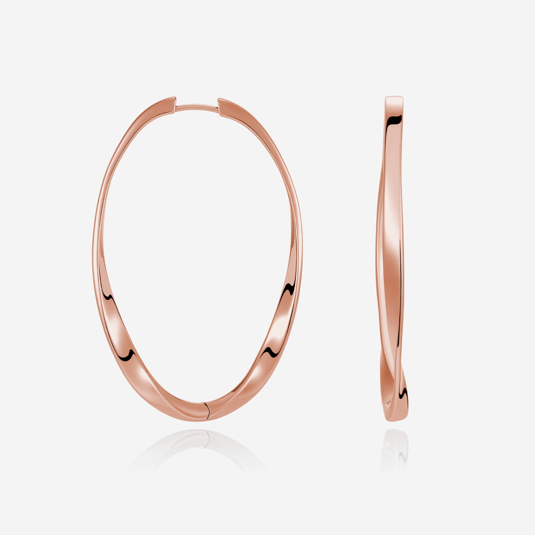 Pianegonda Oval hoop earrings - View 2