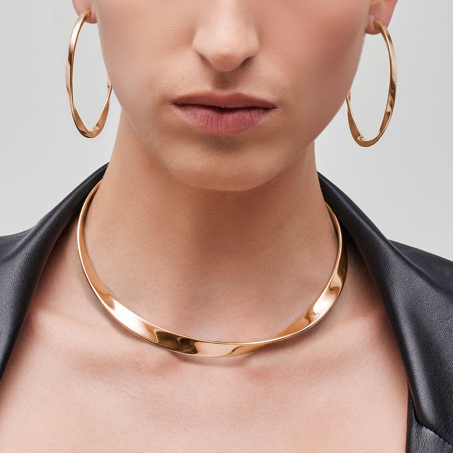 Pianegonda Oval hoop earrings - View 4