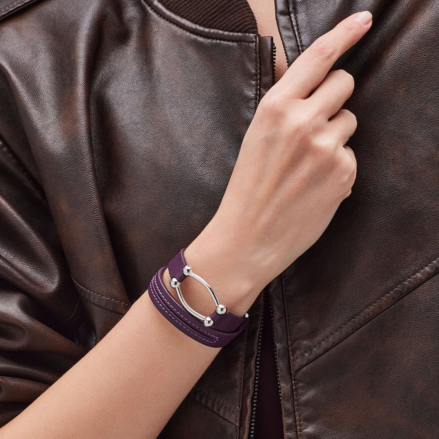 Pianegonda Double wrap bracelet - View 3