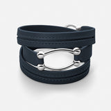 Pianegonda Triple wrap bracelet - ASSOLUTO - 925‰ Sterling silver