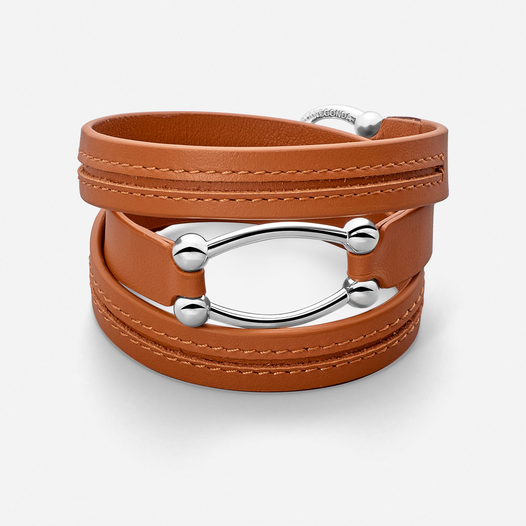 Pianegonda Triple wrap bracelet - ASSOLUTO - 925‰ Sterling silver
