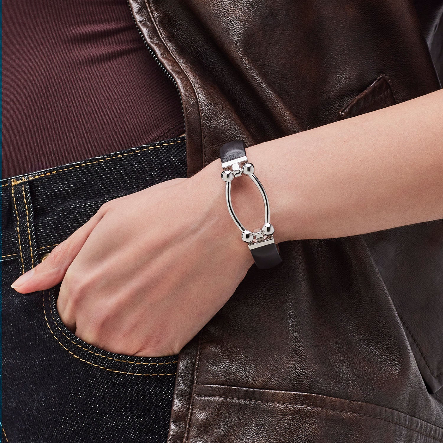 Pianegonda Medium rigid bracelet - View 2