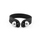 Pianegonda Black leather bracelet - View 5