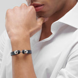 Pianegonda Blue leather bracelet - View 4