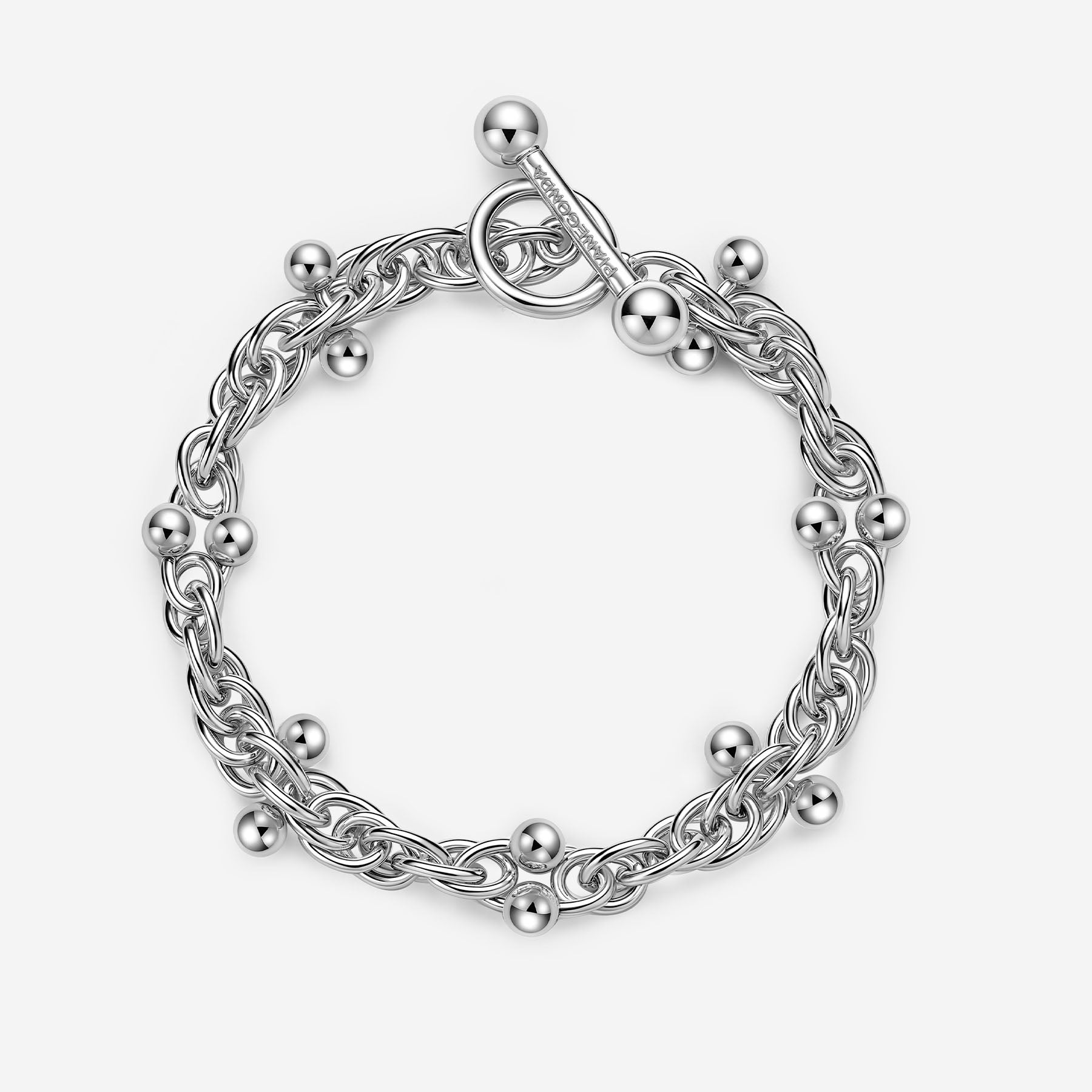 Pianegonda Woven chain bracelet - ASSOLUTO - 925‰ Sterling silver