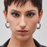 Pianegonda Double hoop earrings - View 4