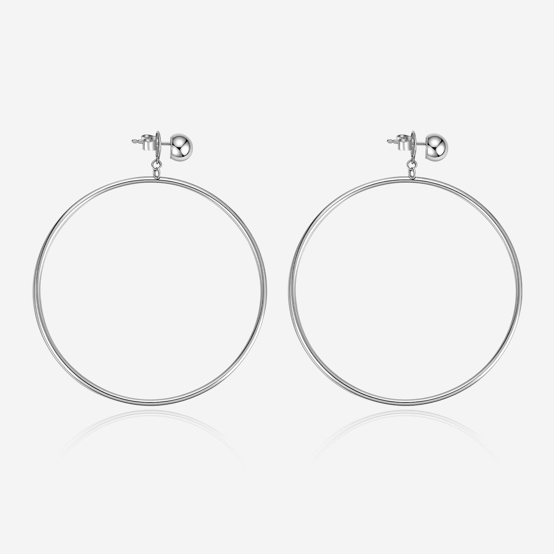 Pianegonda Large hoop earrings - View 2