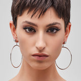Pianegonda Large hoop earrings - View 4