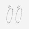 Pianegonda Large hoop earrings - ASSOLUTO - 925‰ Sterling silver