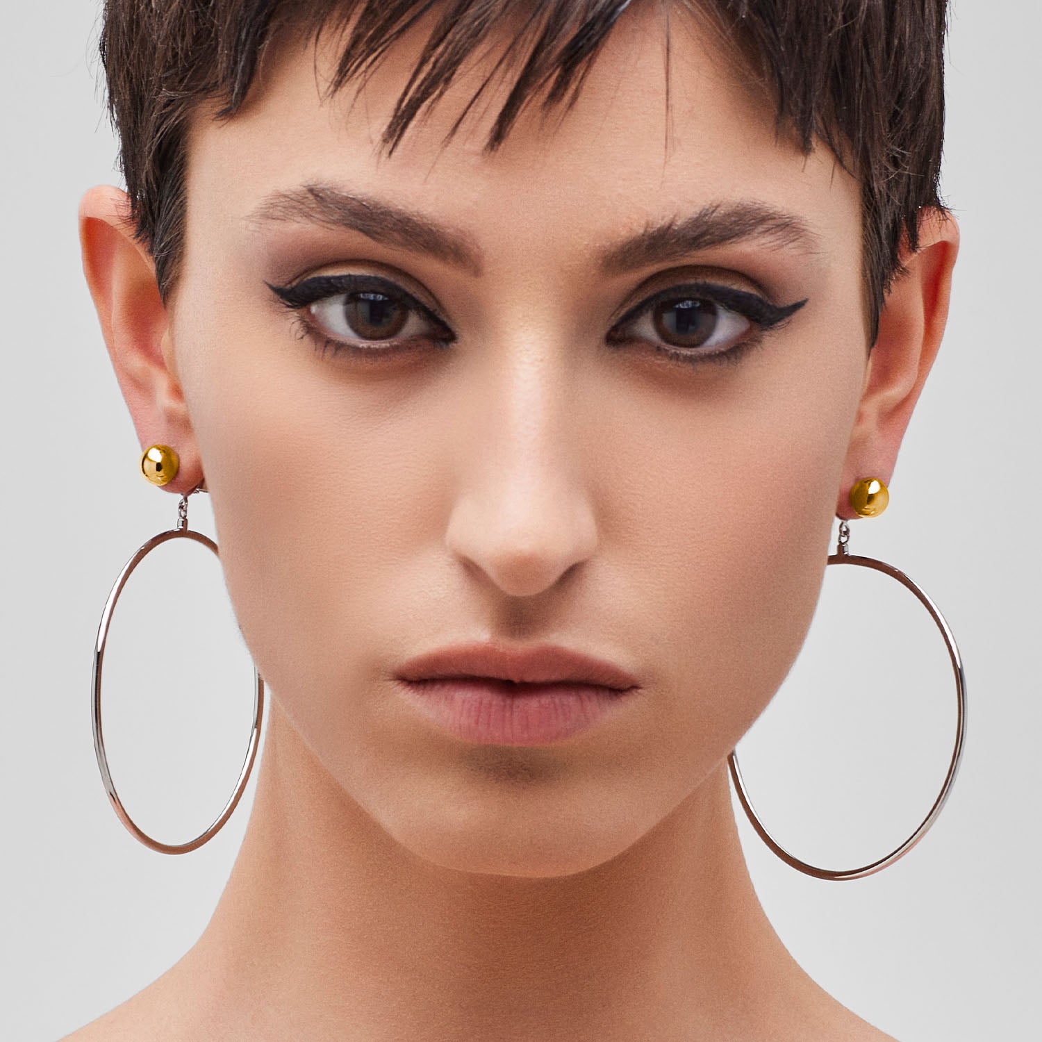 Pianegonda Large hoop earrings - View 4