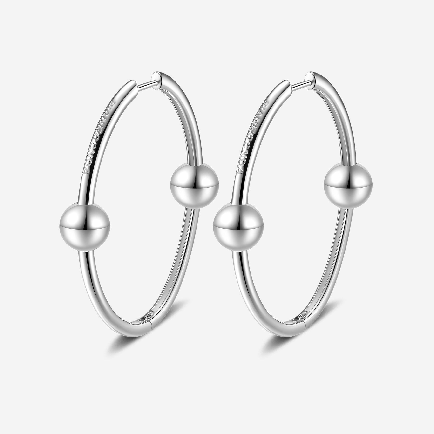 Pianegonda Hoop earrings - ASSOLUTO - 925‰ Sterling silver