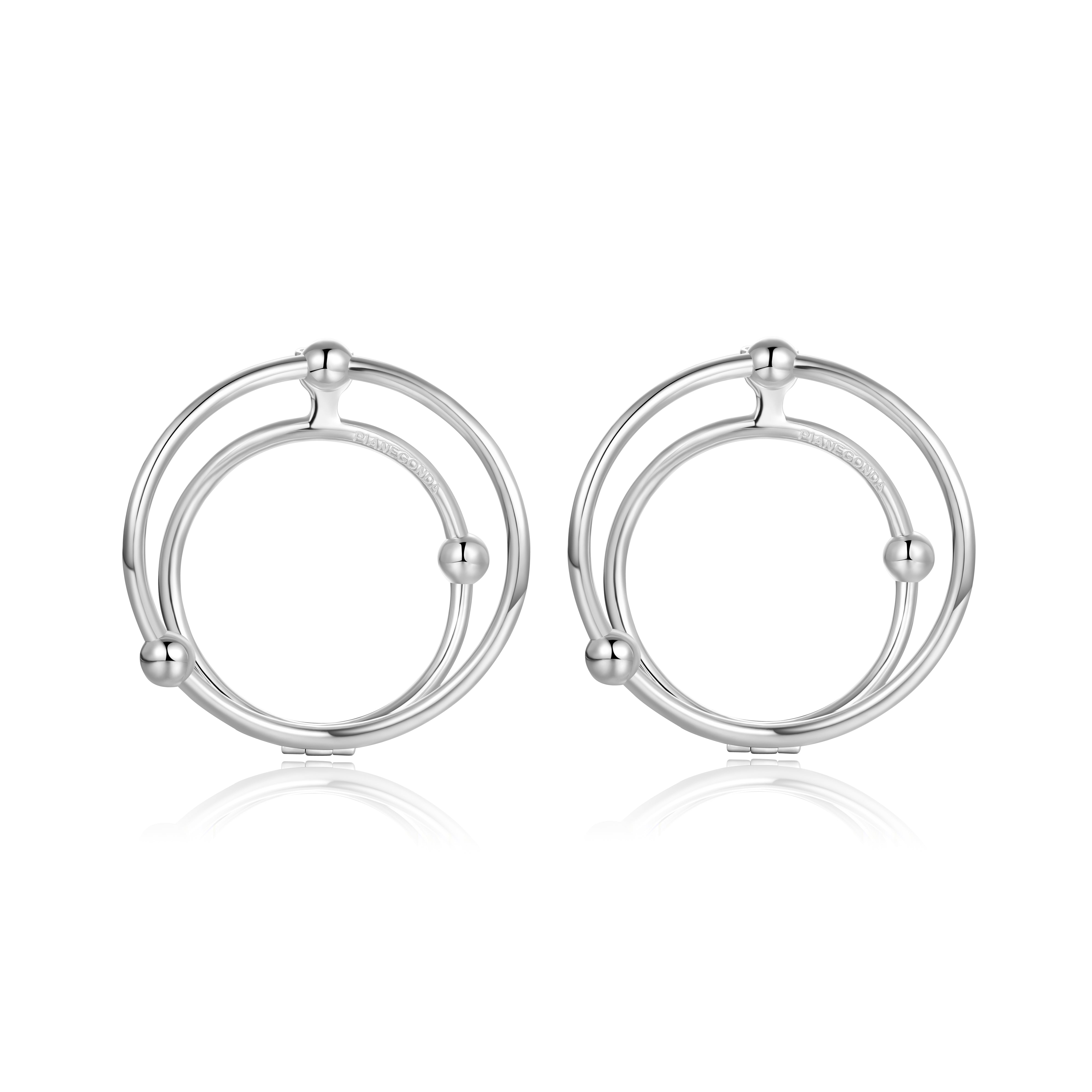 Pianegonda Double hoop earrings - View 5