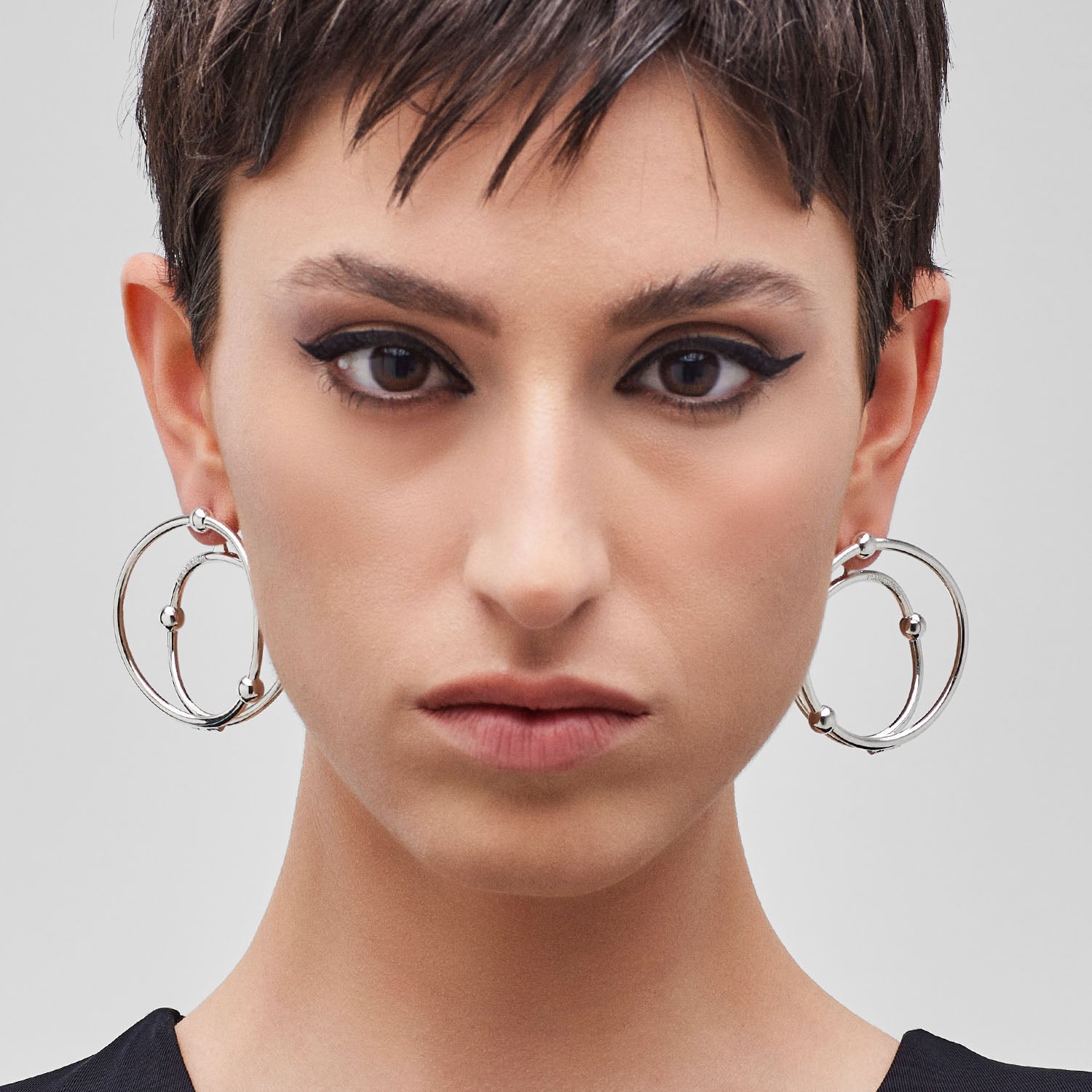 Pianegonda Double hoop earrings - View 4