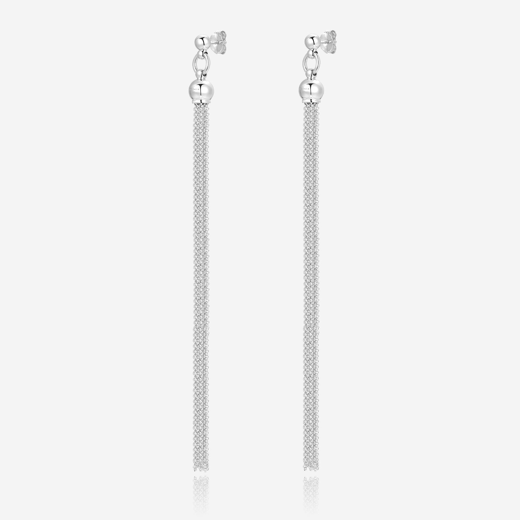 Pianegonda Long drop earrings - ASSOLUTO - 925‰ Sterling silver