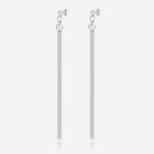 Long drop earrings