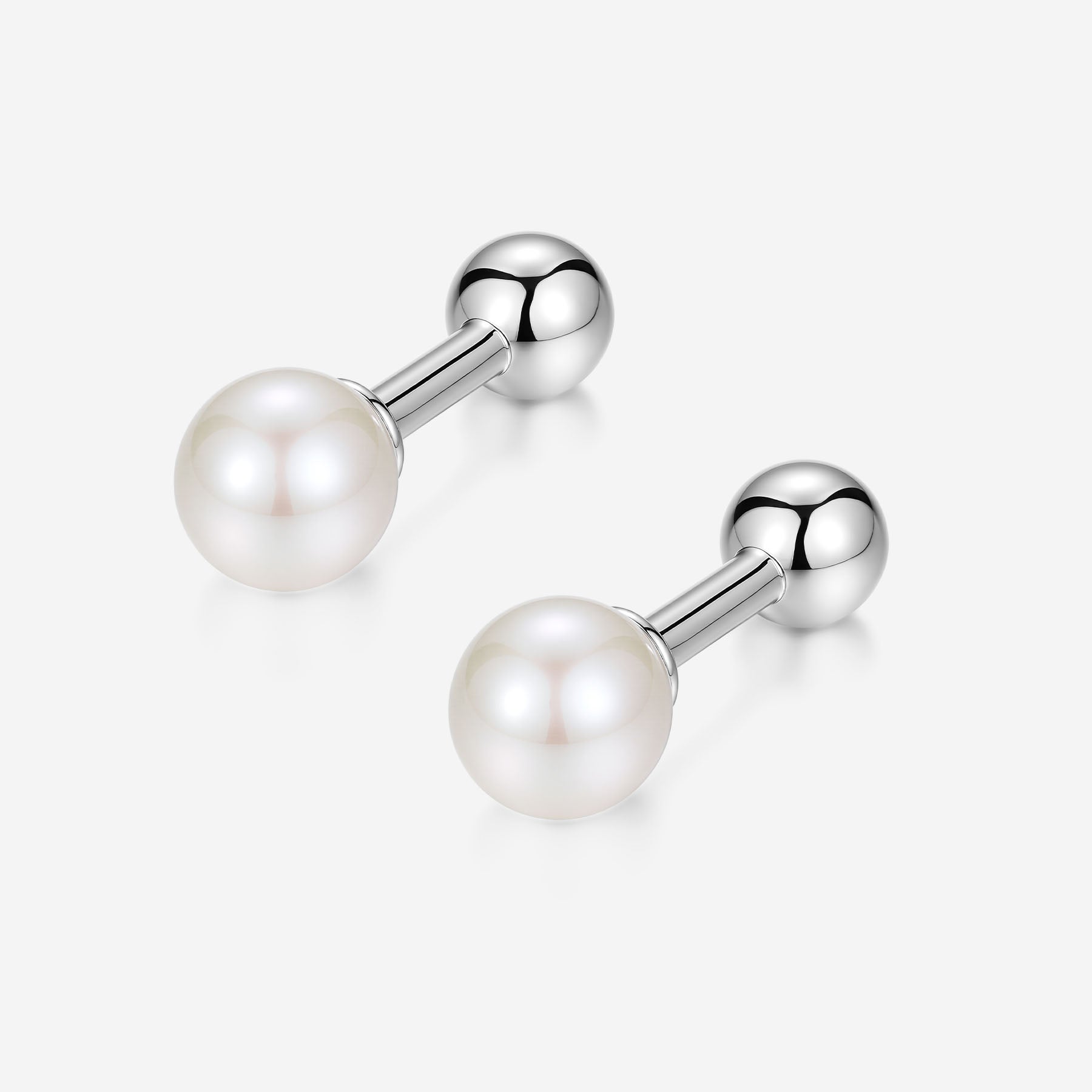 Pianegonda Cufflinks with pearls - ASSOLUTO - 925‰ Sterling silver