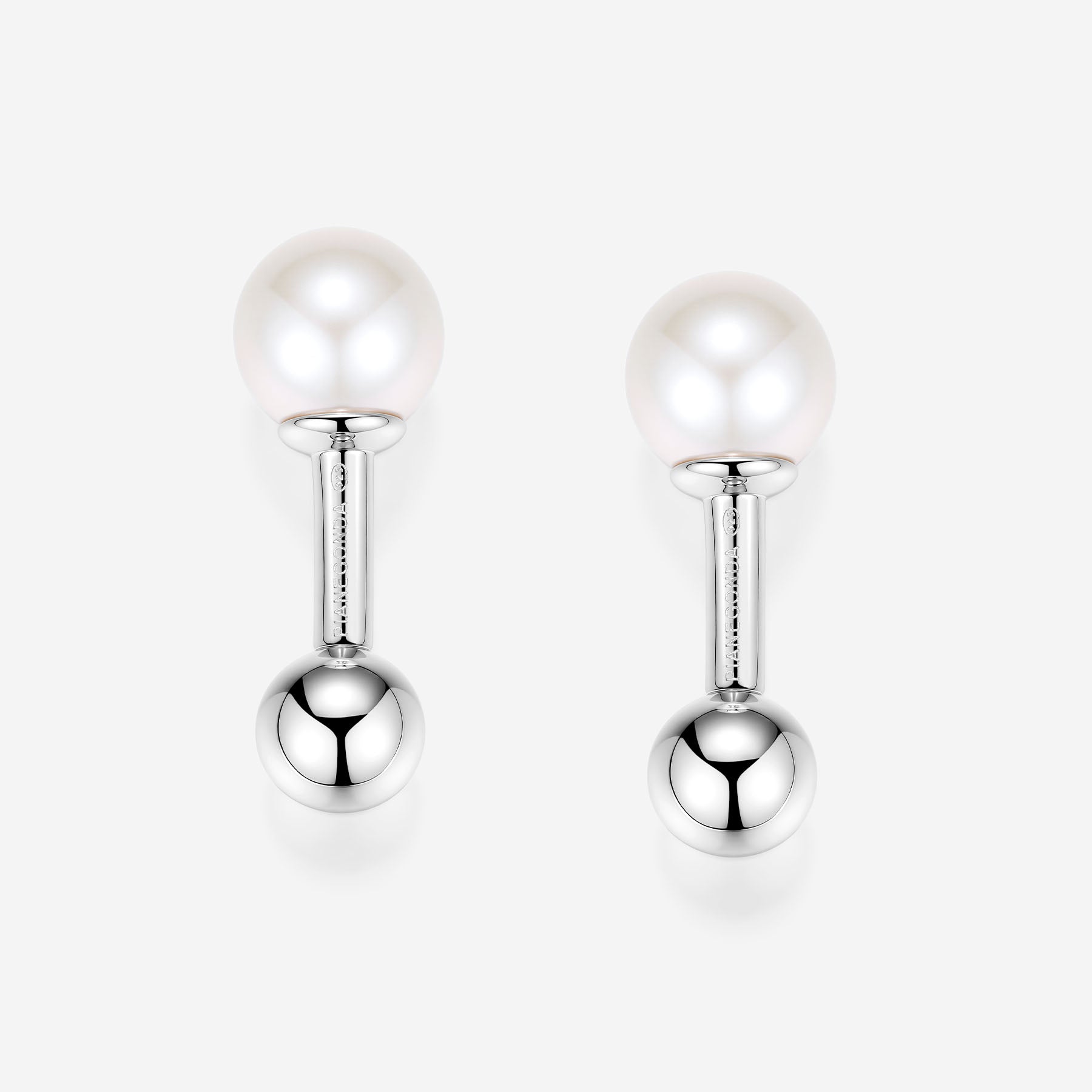 Pianegonda Cufflinks with pearls - View 2