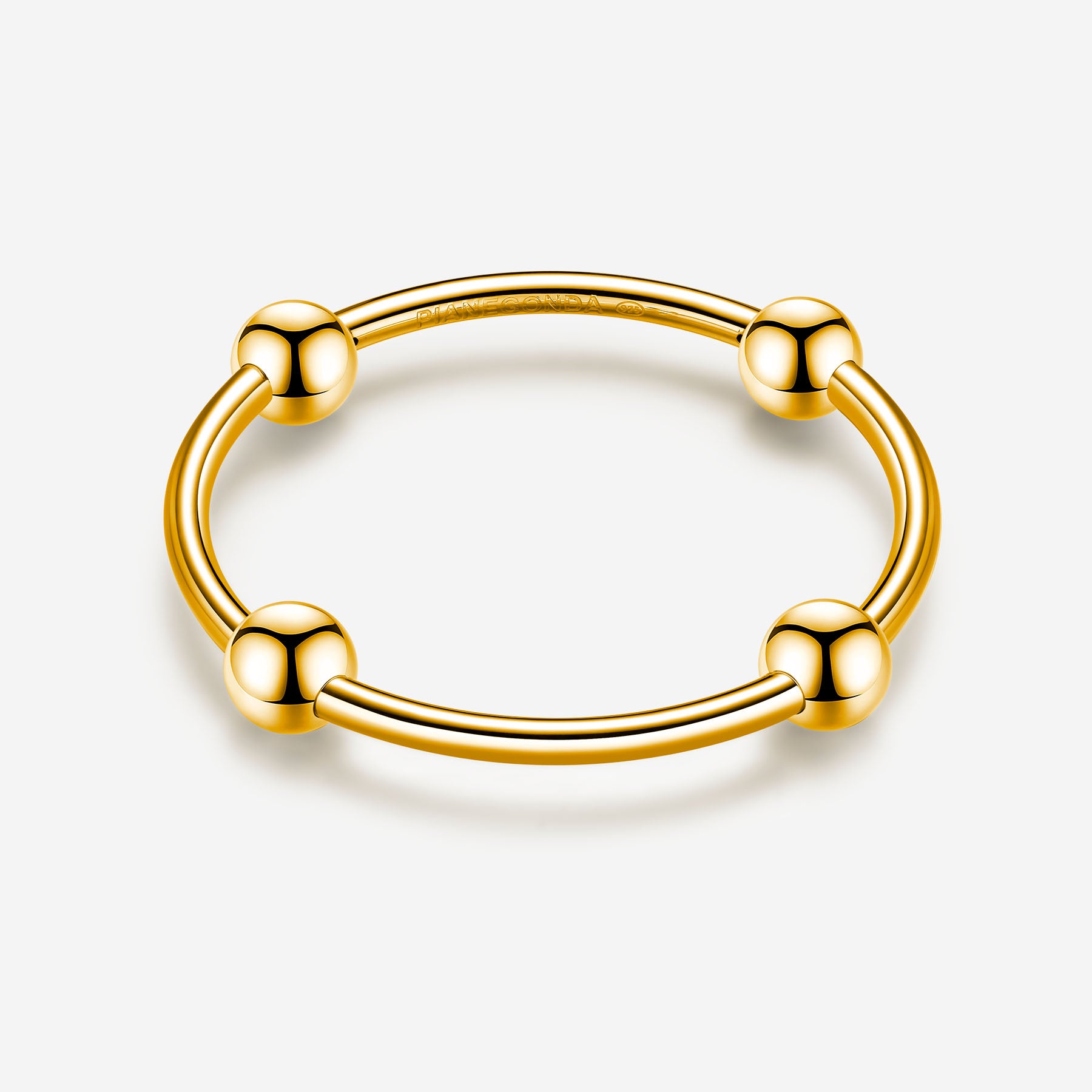 Pianegonda Bangle bracelet - ASSOLUTO - Brass