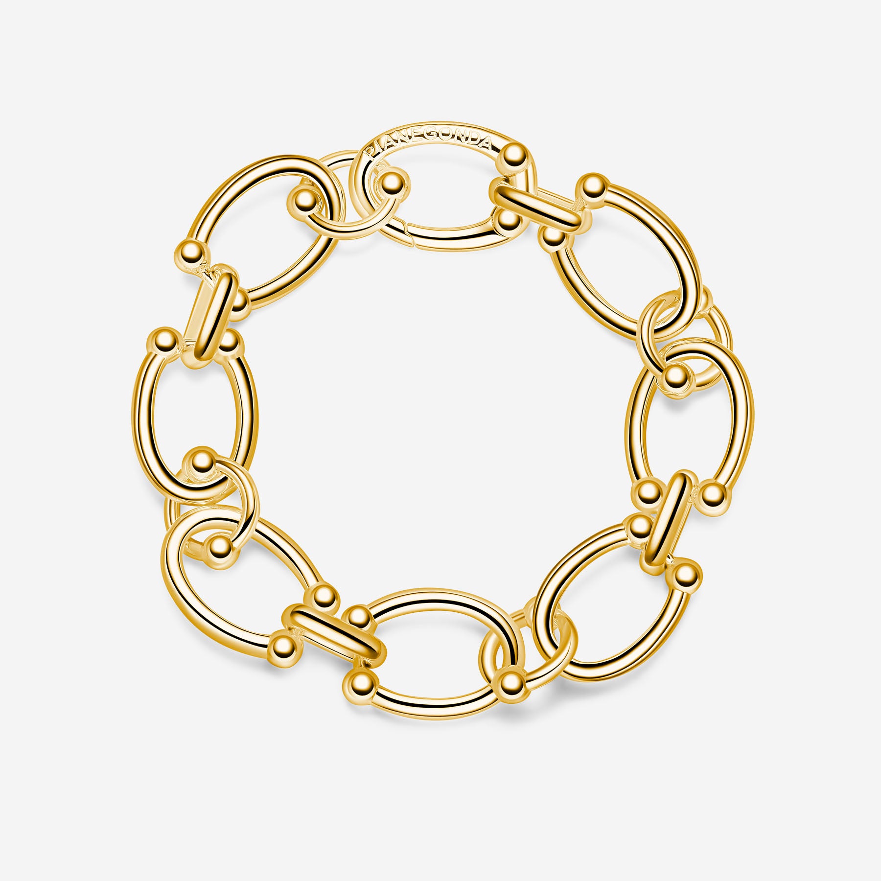 Pianegonda Chain bracelet - ASSOLUTO - 925‰ Sterling silver, Gold Plating