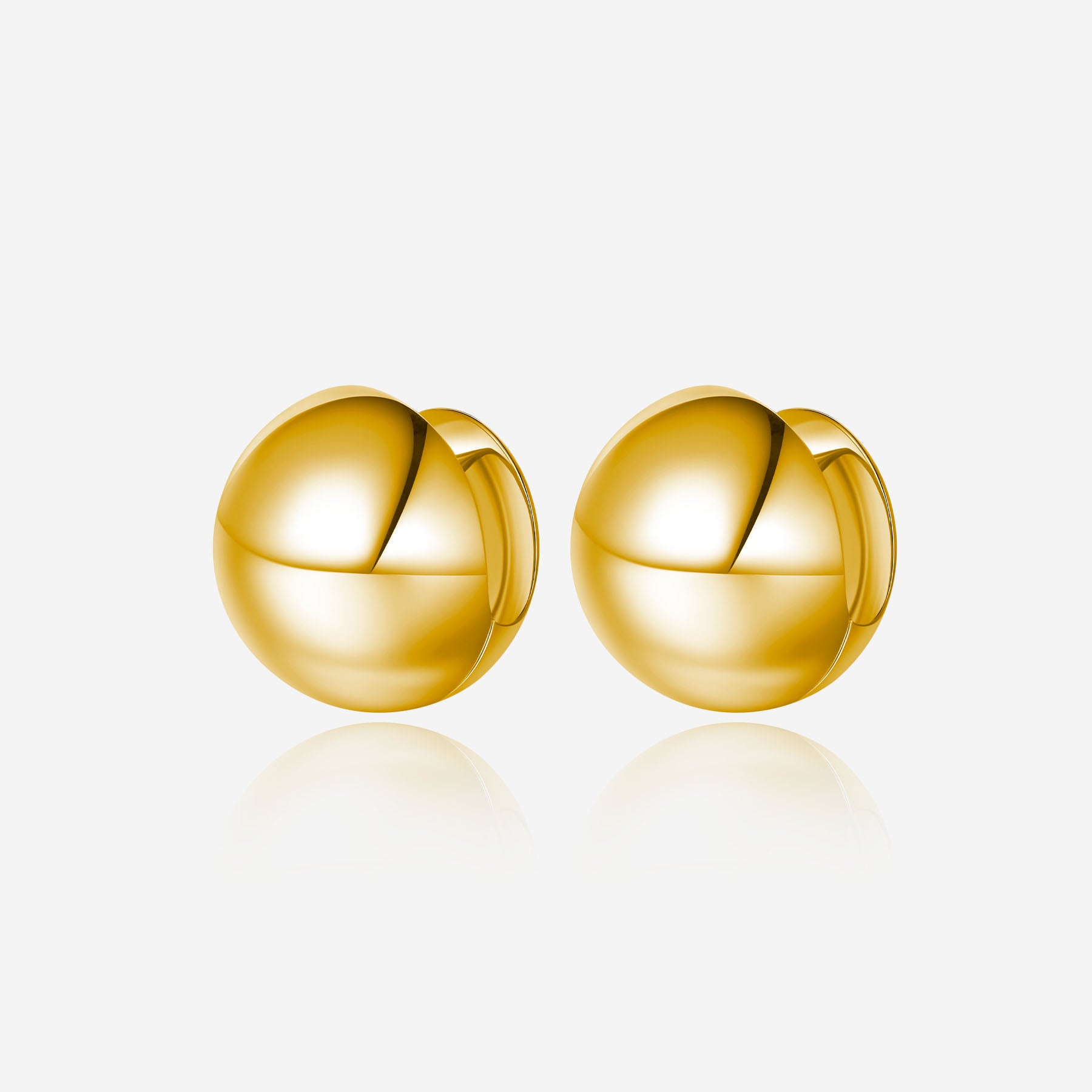 Pianegonda Stud earrings - ASSOLUTO - 925‰ Sterling silver, Gold Plating