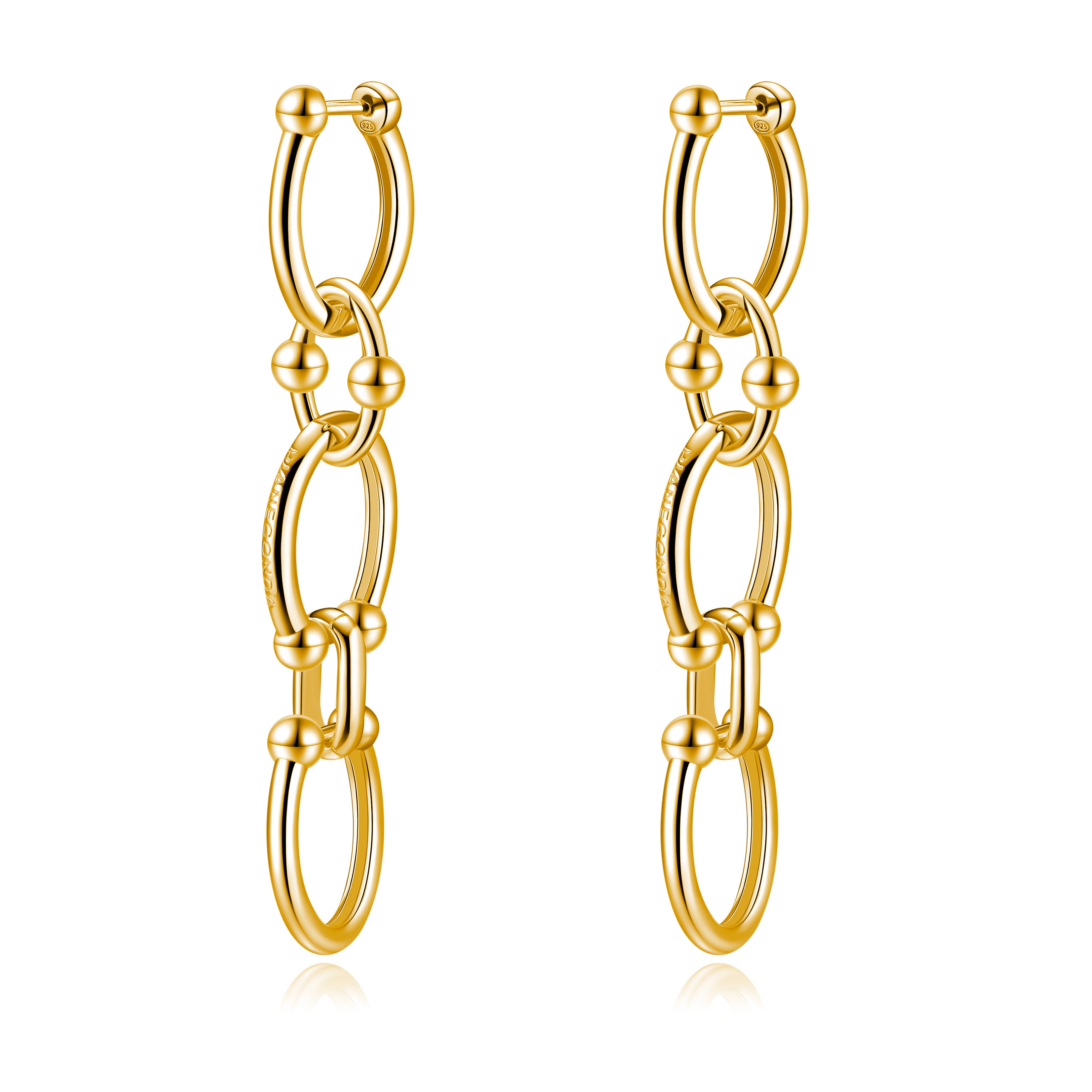 Pianegonda Long chain earrings - View 5