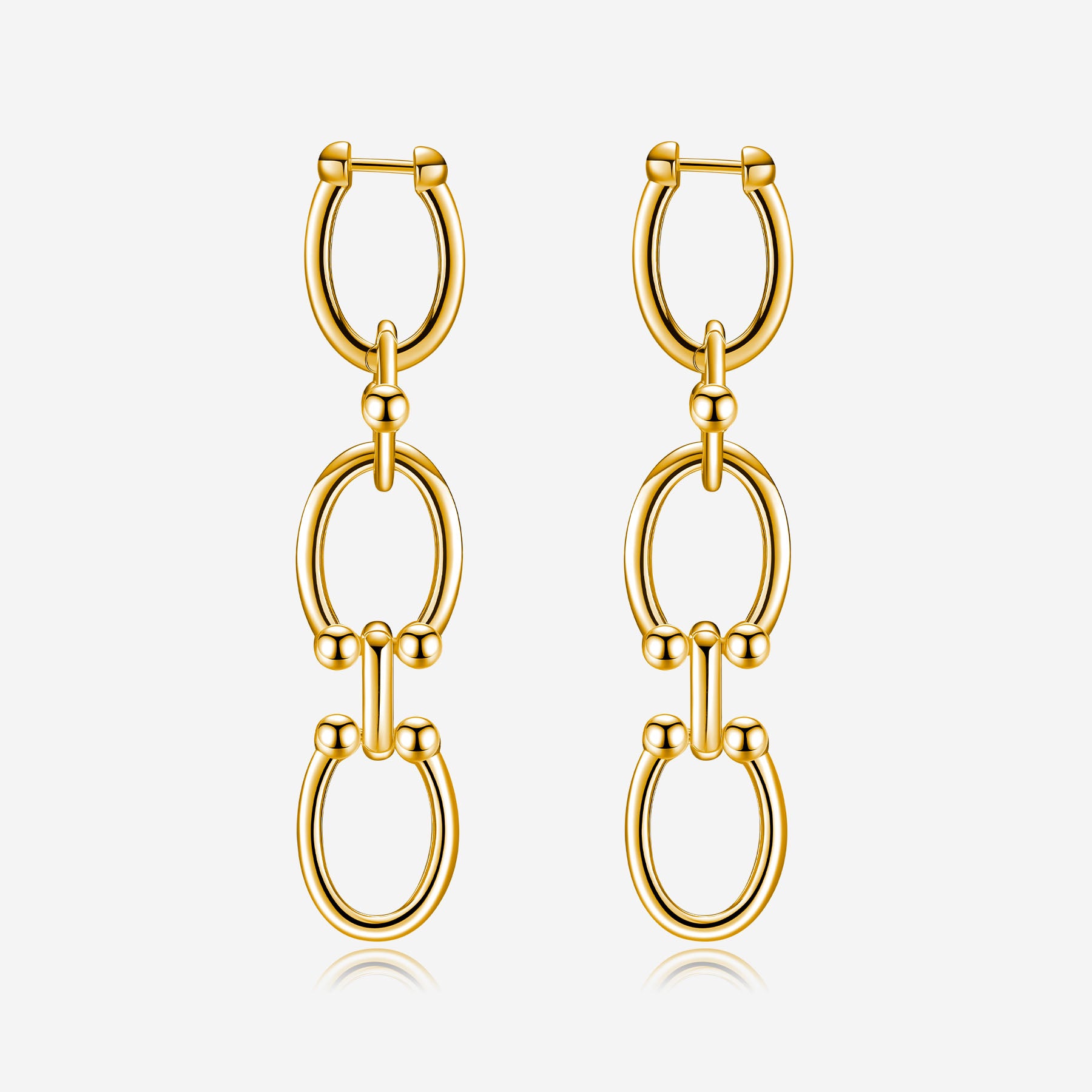 Pianegonda Long chain earrings - View 2