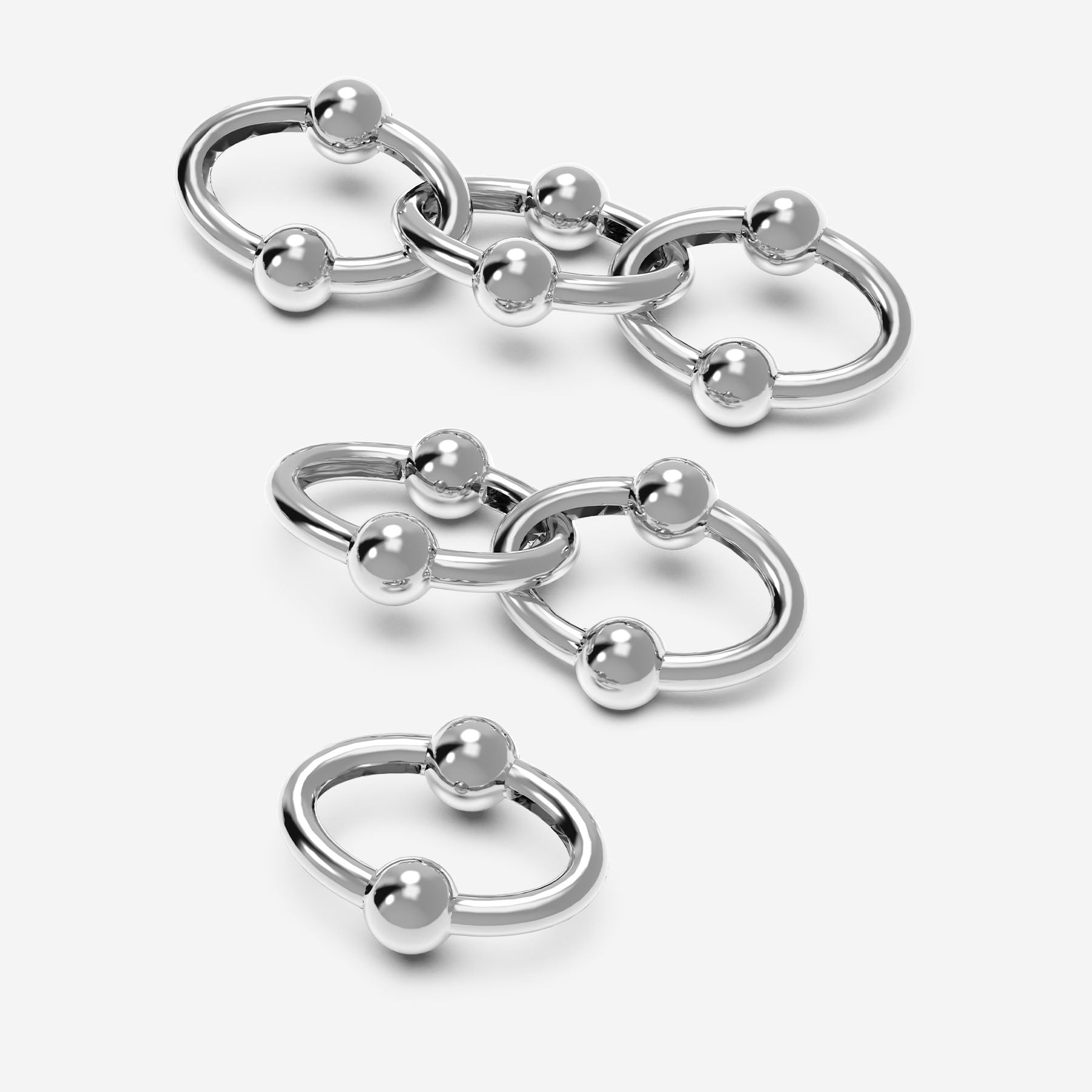 Pianegonda Extension - ASSOLUTO - 925‰ Sterling silver