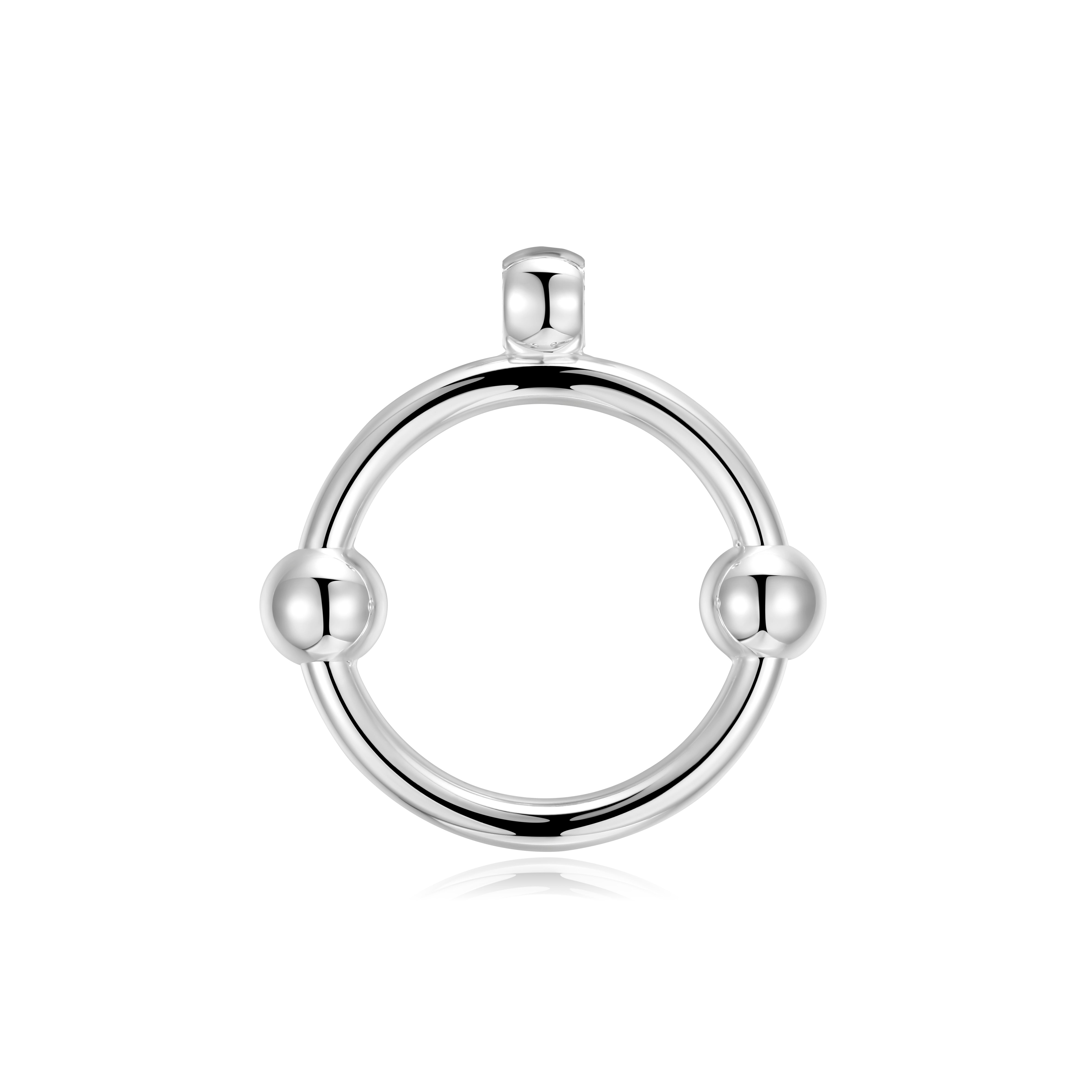 Pianegonda Infinity hoop pendant - View 2
