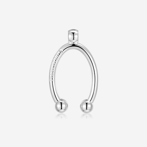 Pianegonda Luck horse-shoe pendant - ASSOLUTO - 925‰ Sterling silver