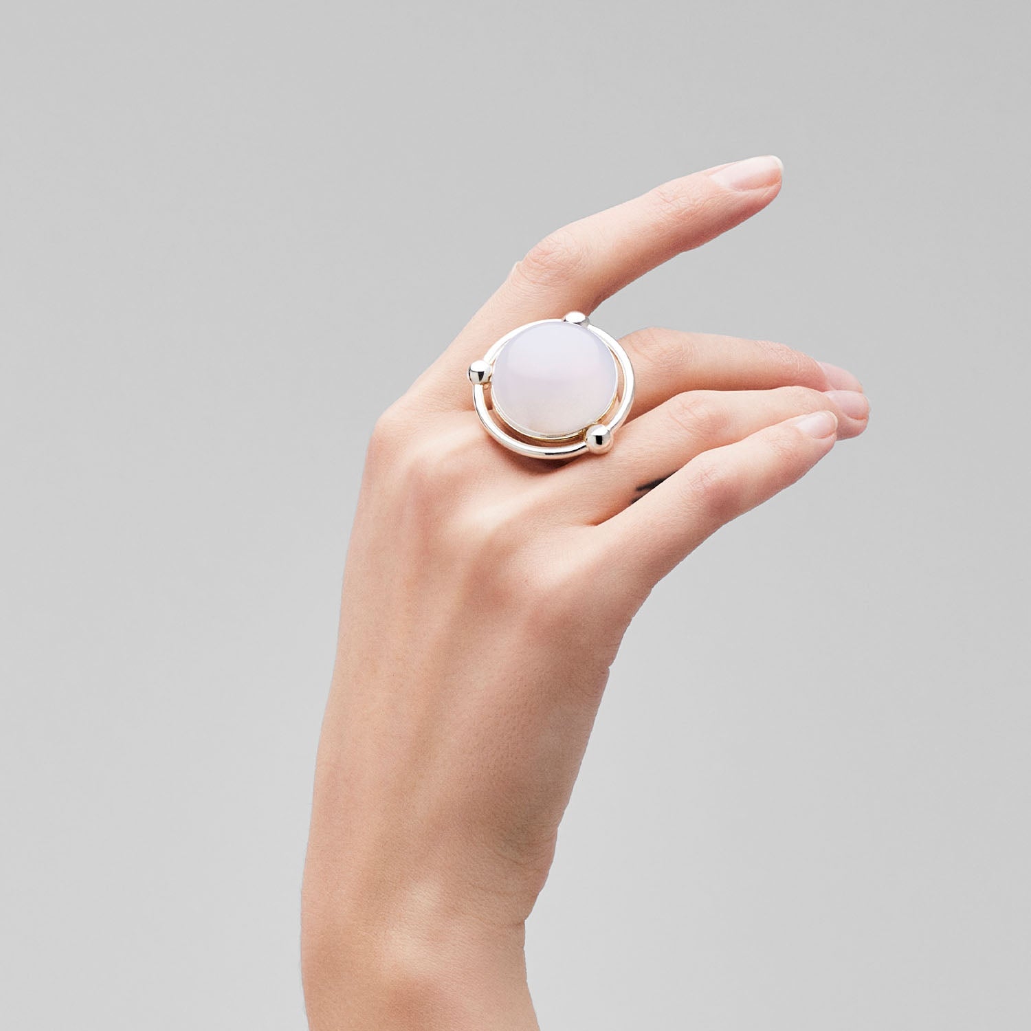 Pianegonda Ring with Courage symobol - View 3