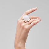 Pianegonda Ring with Courage symobol - View 3