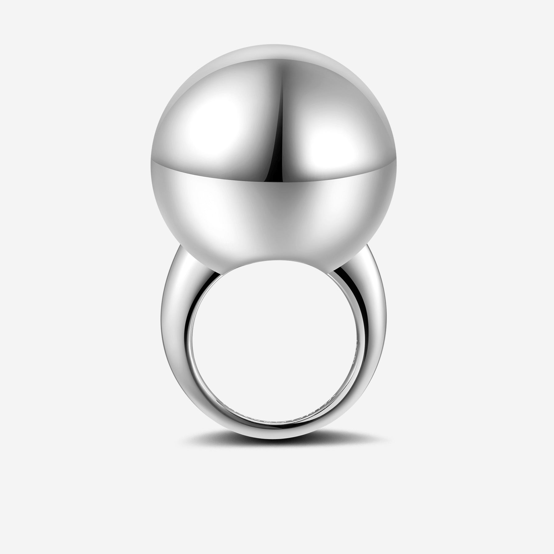 Pianegonda Large sphere ring - View 2