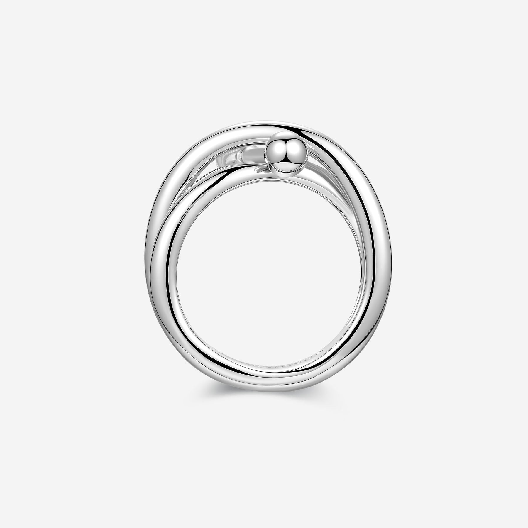 Pianegonda Double band ring - View 2