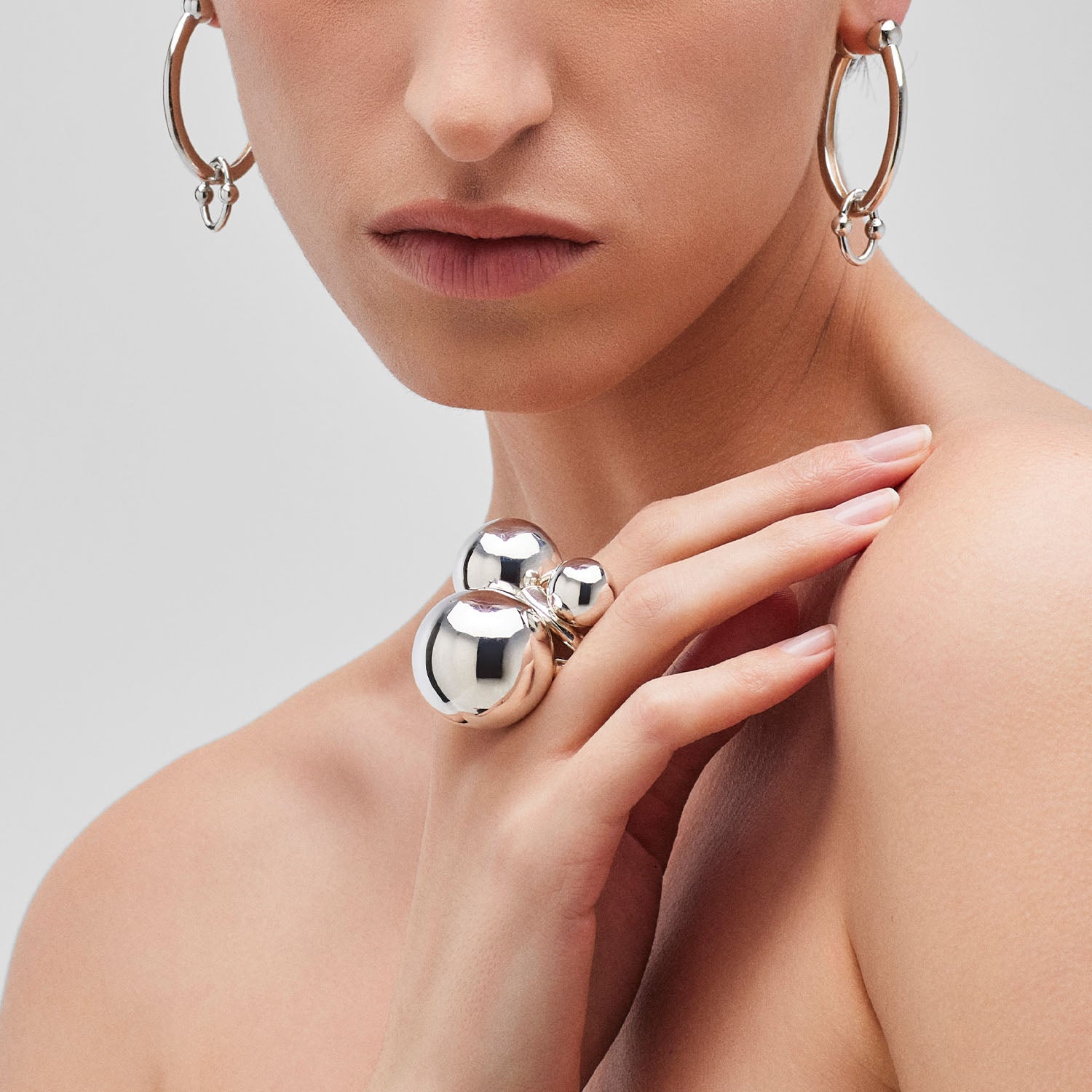 Pianegonda Medium sphere ring - View 5
