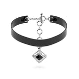 Pianegonda Choker with diamond shape pendant - View 5