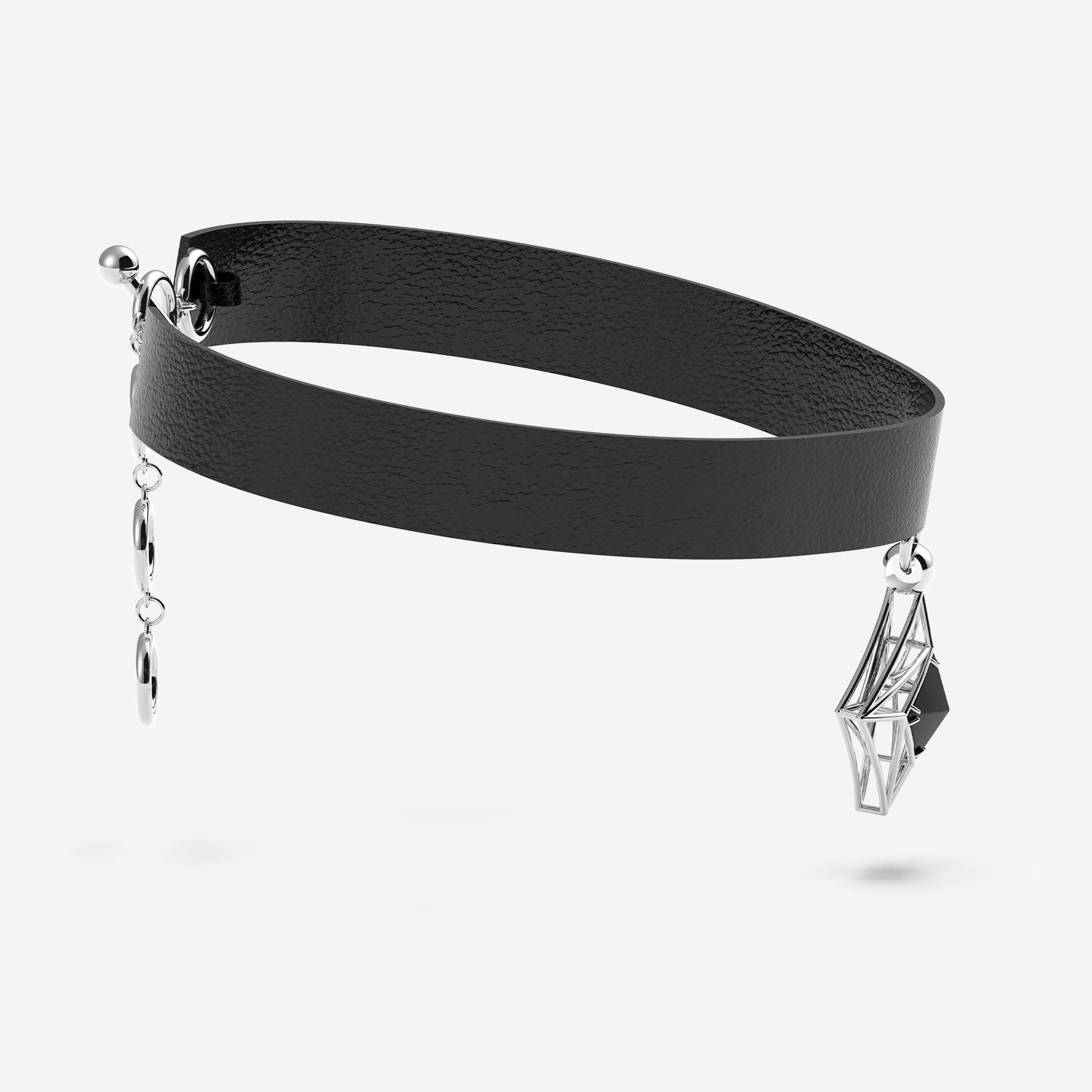 Pianegonda Choker with diamond shape pendant - View 2