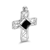 Pianegonda Cross shape pendant symbol of Rebirth - View 3