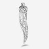Pianegonda Horn pendant, a symbol of protection - KOSMOS - 925‰ Sterling silver