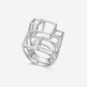 Pianegonda Geometric ring - KOSMOS - 925‰ Sterling silver