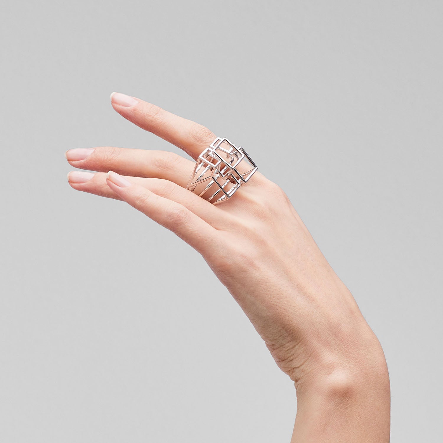 Pianegonda Geometric ring - View 3