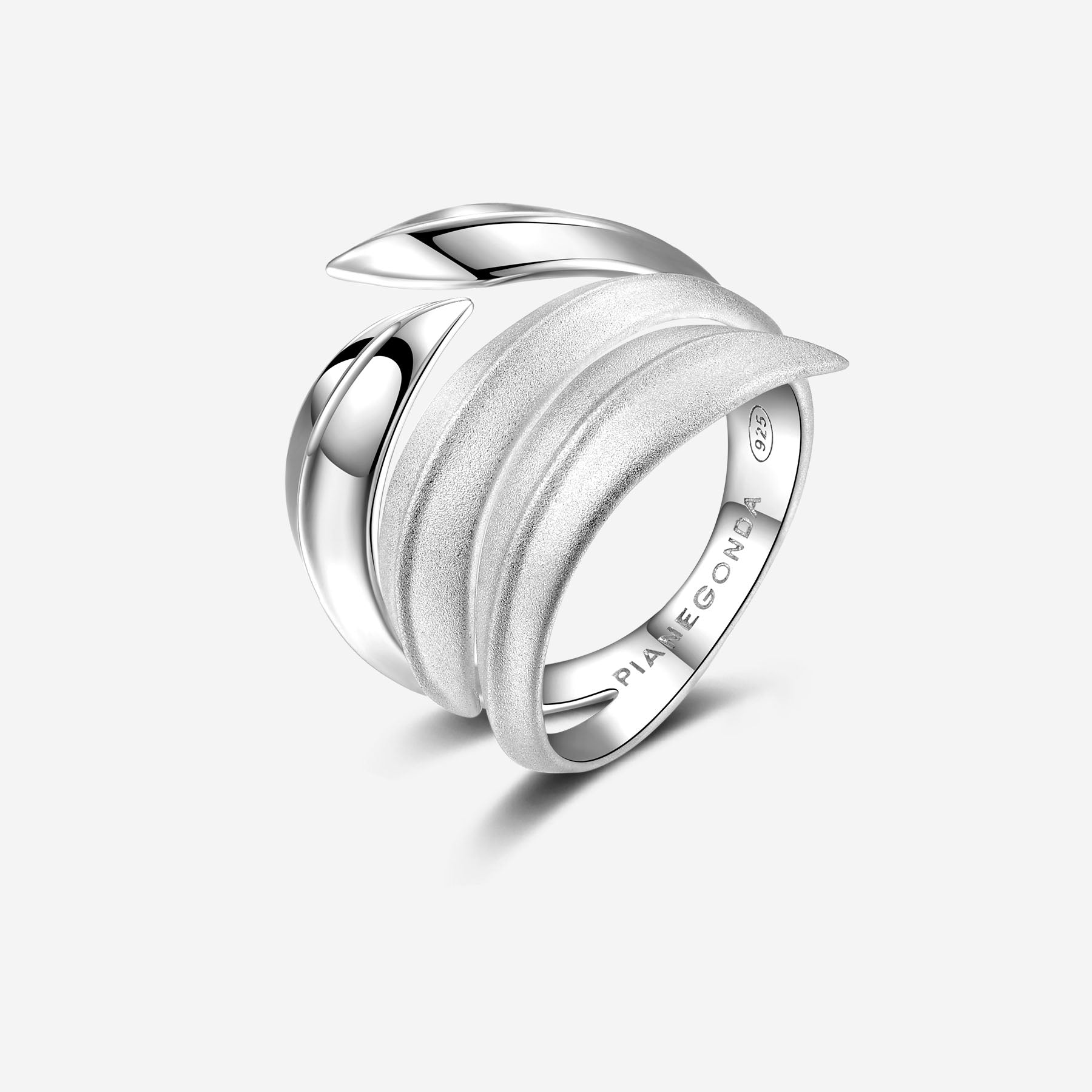 Pianegonda Anello multifascia - VIRENTIA - Argento 925‰